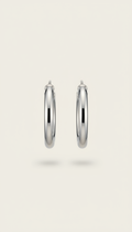 Sterling Silver Everyday Hoops