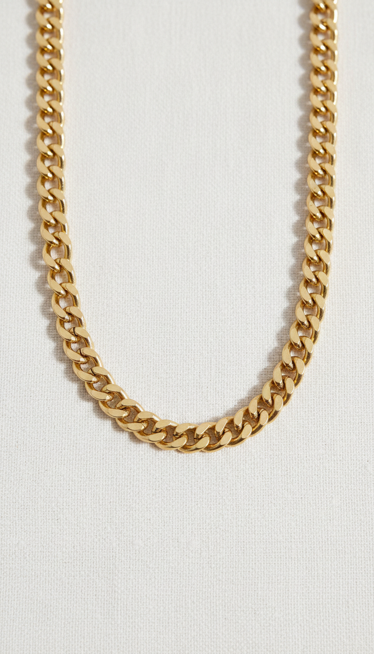 14k Gold Vermeil Chain Bracelet