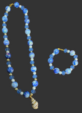 Handcrafted Ocean-Inspired Necklace & Bracelet Set